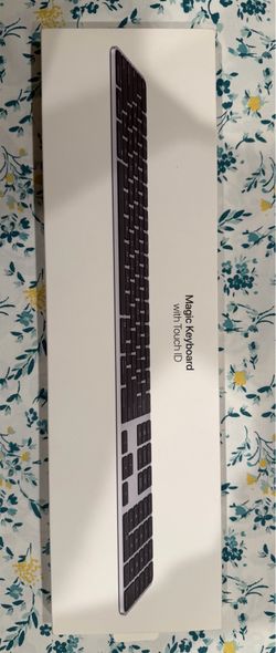 Apple magic keyboard with Touch ID and numeric keypad