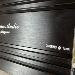 Mrmusicman 2000rms Watts Class D Mono Amp - $209
