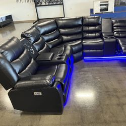 Black Sectional