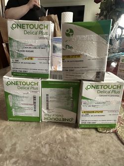 Onetouch Delicado Plus 5 boxes Exp 2027 