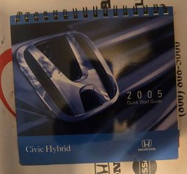 honda civic hybrid manual