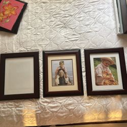Picture Frames 3 Peices Set 17 x 14 In