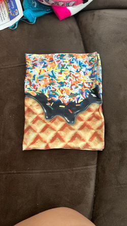 Ice Cream Fabric Stretchy Book Cover