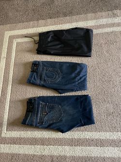 True Religion Jeans +  Adidas Track Pants