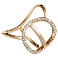 AUTHENTIC SWAROVSKI Ring Rose Gold Sz 7 BNWB