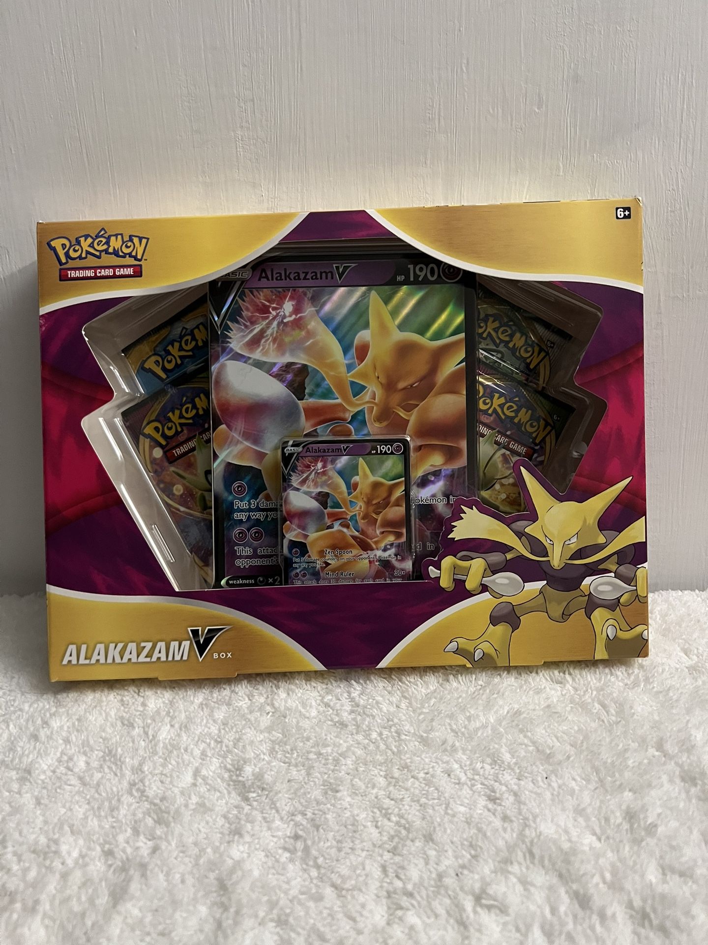 Brand New Alakazam V Box Trading Card Game