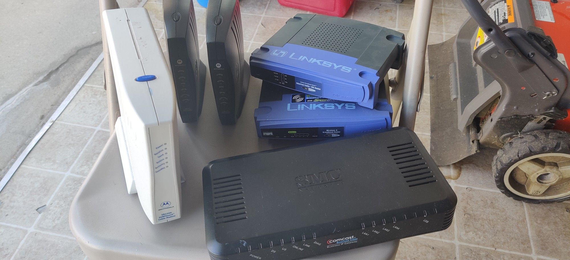 Modems and routers