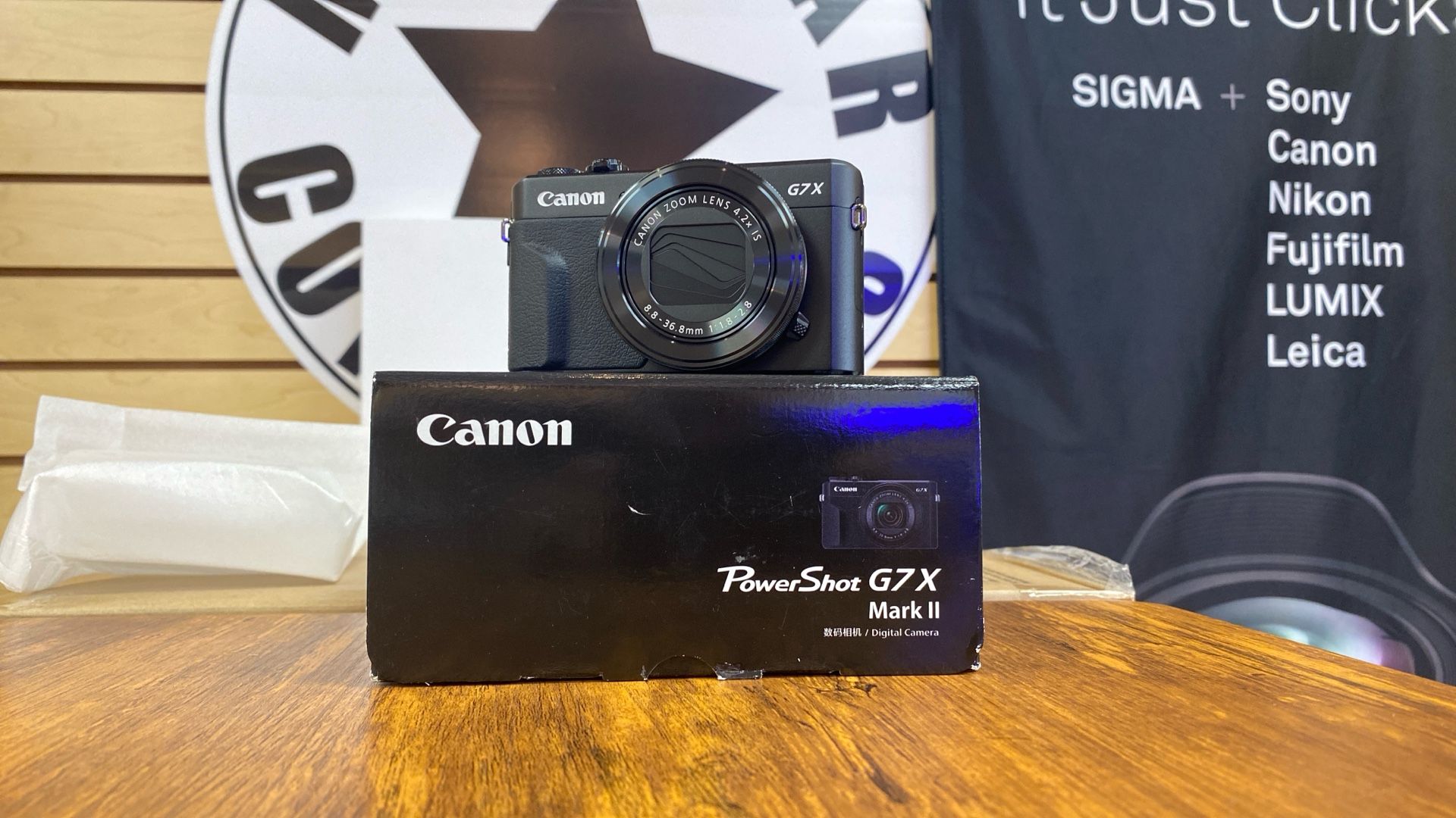Canon Powershot G7X Mark II
