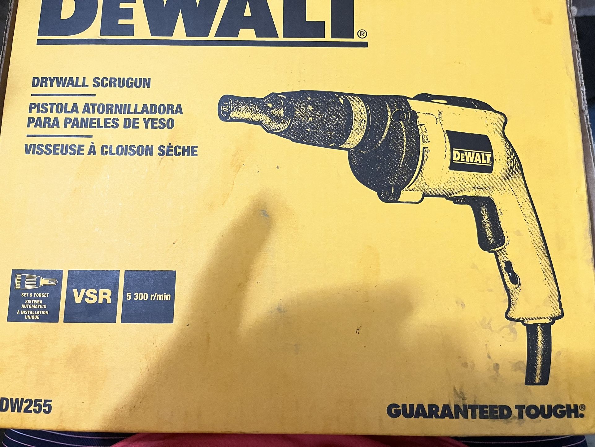 Dewalt screw gun