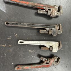 Assorted Plumbing Wrenches 