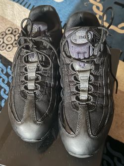 Authentic All black Nike air max 95 size 10.5 box included new condition purchased at Lakewood mall OG’s