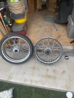 Wheels chrome used