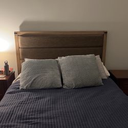 Bed frame and Headboard 