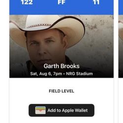 Garth Brooks Tickets For Sale Paid $110.00 Each Or Beat Offer  