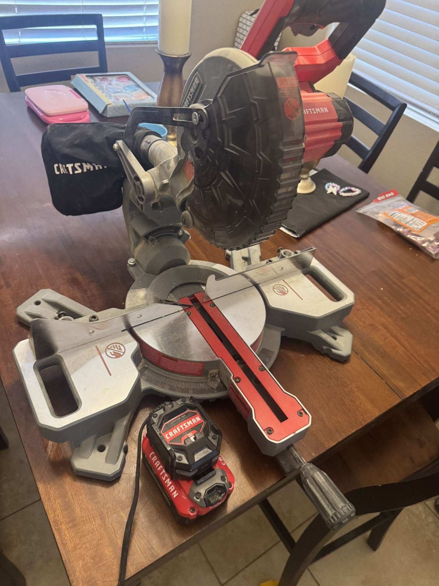 Craftsman Chop Saw And Bauer Demo Hammer