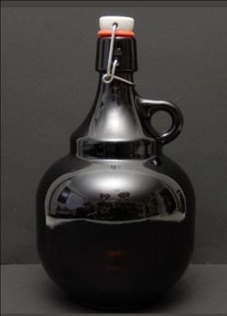 Collectible Amber Bottle