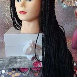 braided conrow wig