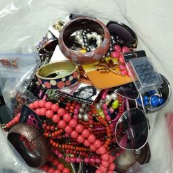 Bag Lot Of Jewelry