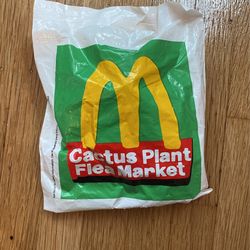 Cactus Plant Flea Market Hamburglar Toy - McDonald’s 2022 - Sealed