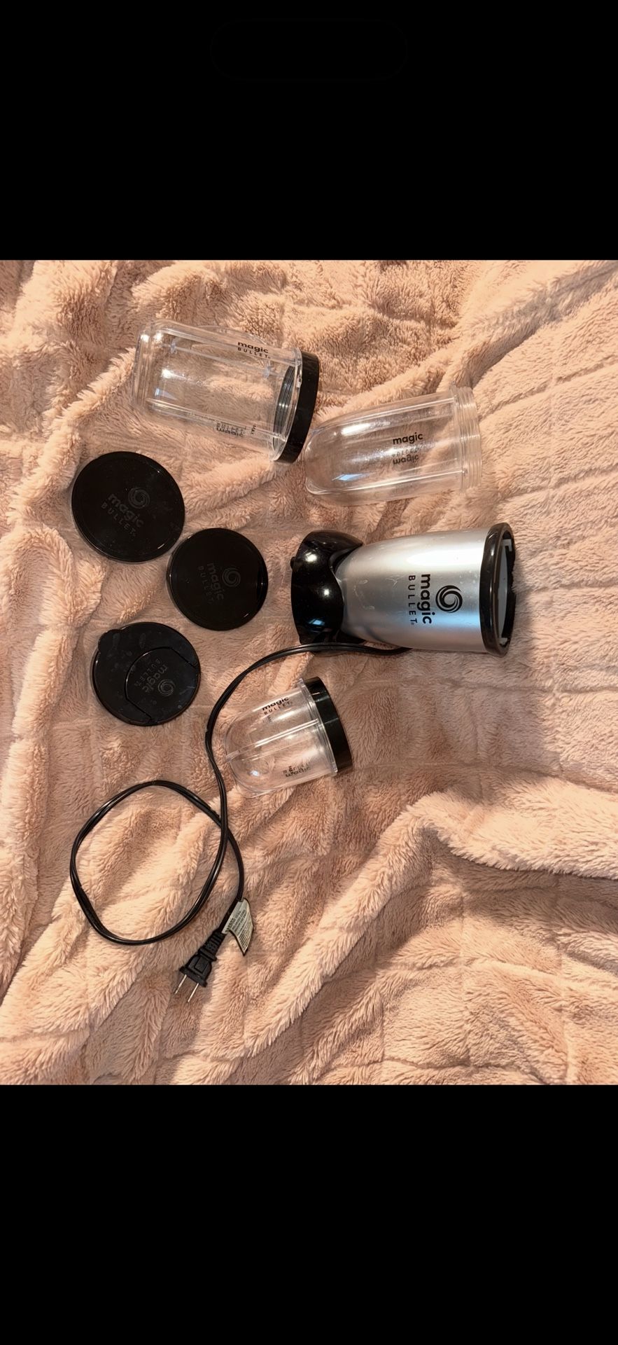 Magic Bullet Blender Set(without Blade cap)