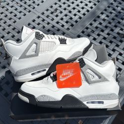 Jordan 4 White Cement 🦴 