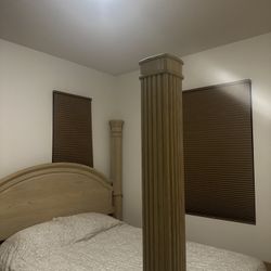 Free Bed Frame And Cabinet Frame Set King Size 