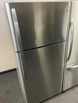 Stainless Steel Top Freezer Refrigerator