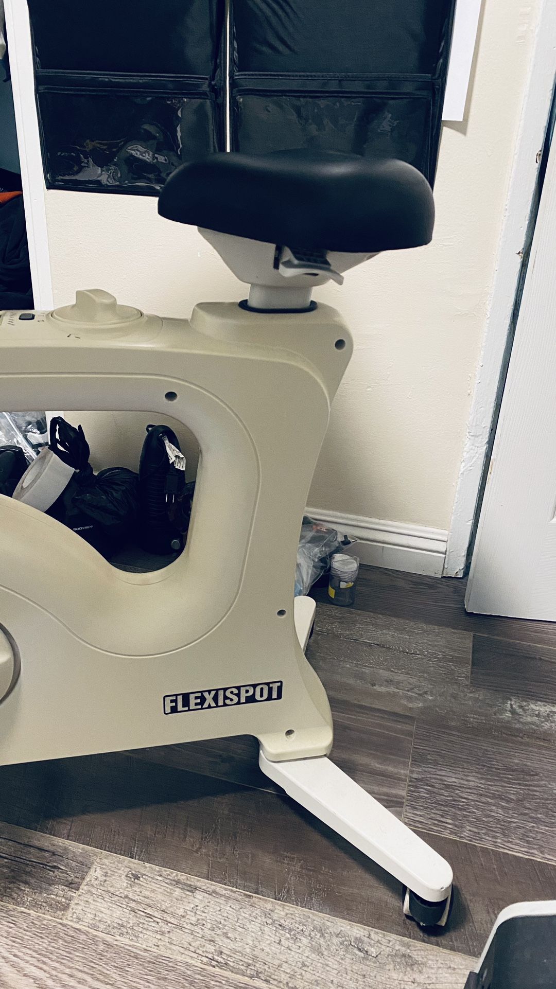 FLEXISPOT V9 3-IN-1 Exercise Bike, All-in-one Under Desk Bike with Pedal Exerciser, Indoor Cycling Bike with Adjustable Resistance/LCD Display