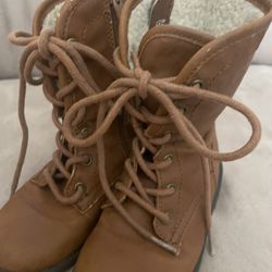 Brown Children Boots