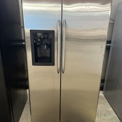 GE Side By Side Stainless Steel Refrigerator