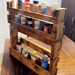 Multi-use shelf for mini bar/bathroom/kitchen/etc