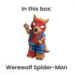 Werewolf Spider-Man Lego CMF Minifigure (RETIRED & SEALED) 