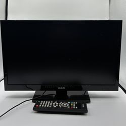 RCA RT1971-AC 19" HD LED TV Home/Travel Monitor W/ Remote & AC Adapter