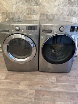 LG washer and dryer laundry