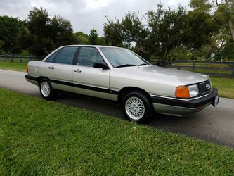 1986 Audi 5000s RUNS LIKE NEW