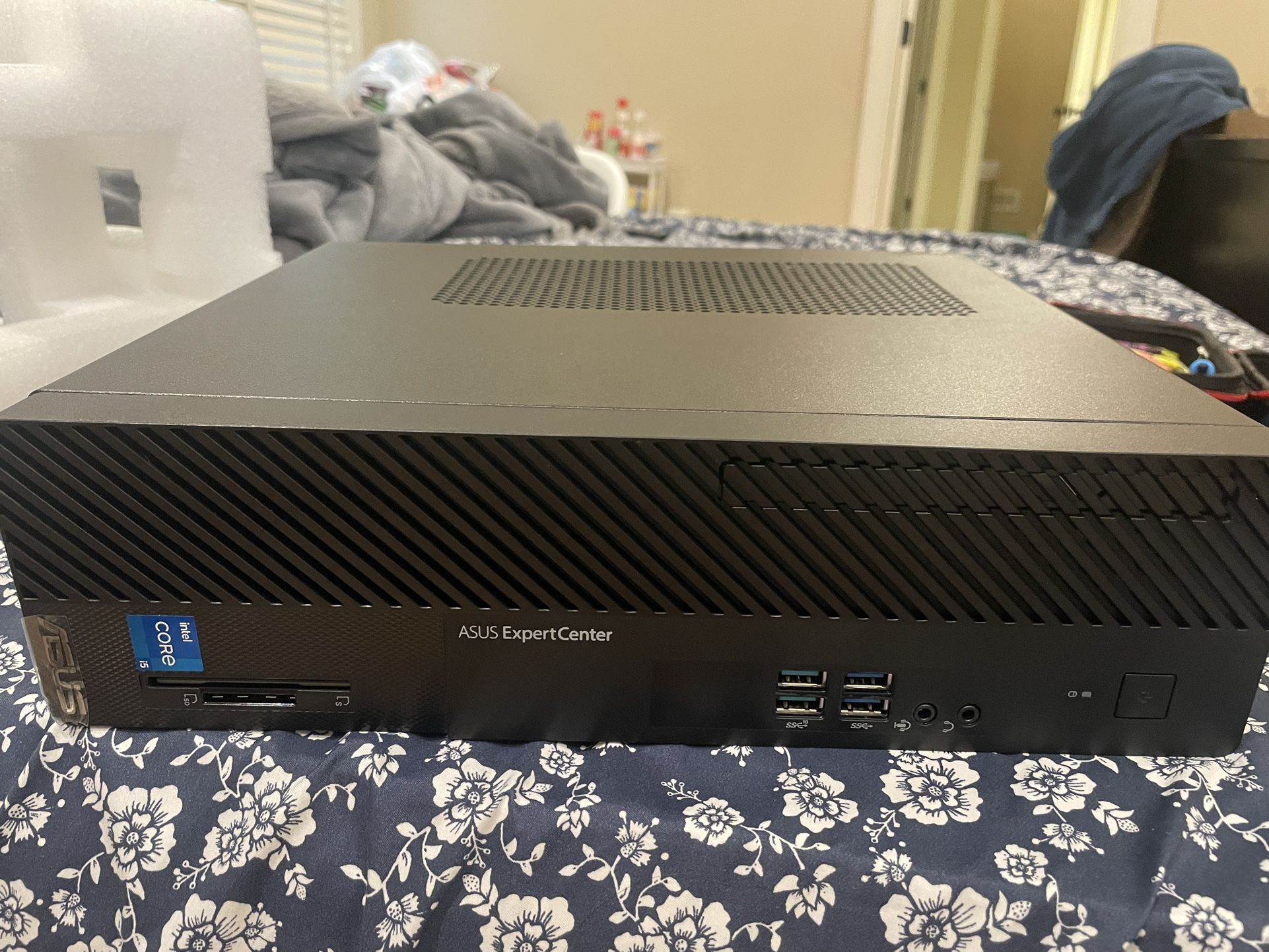 ASUS ExpertCenter D500SC Small Form Factor Desktop PC, Intel Core i5-11400, 16GB DDR4 RAM, 256GB PCIe SSD + 1TB HDD, TPM, Windows 10 Home, Black, D500