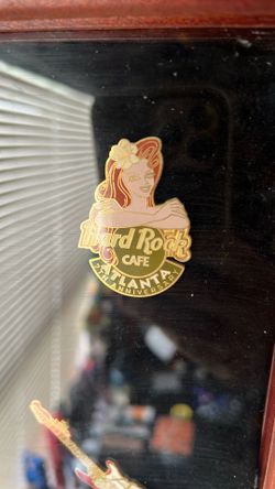 Hard Rock pins and case everything $45