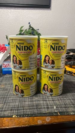 Nestlé NIDO Fortificada Dry Whole Milk – 4 Cans