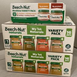 Baby food Beech-Nut boxes non gmo
