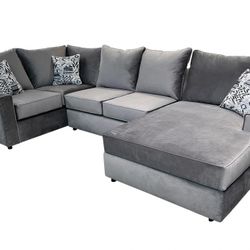 Contempo S2 3Pc Sectional RHF Chaise