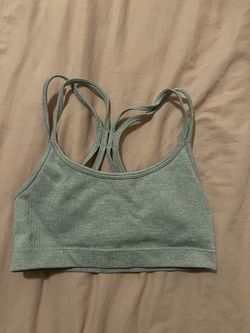 Gray Sports Bra 
