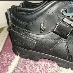 Ralph Lauren Polo Dover III Men's Rugged Duck Boots Leather