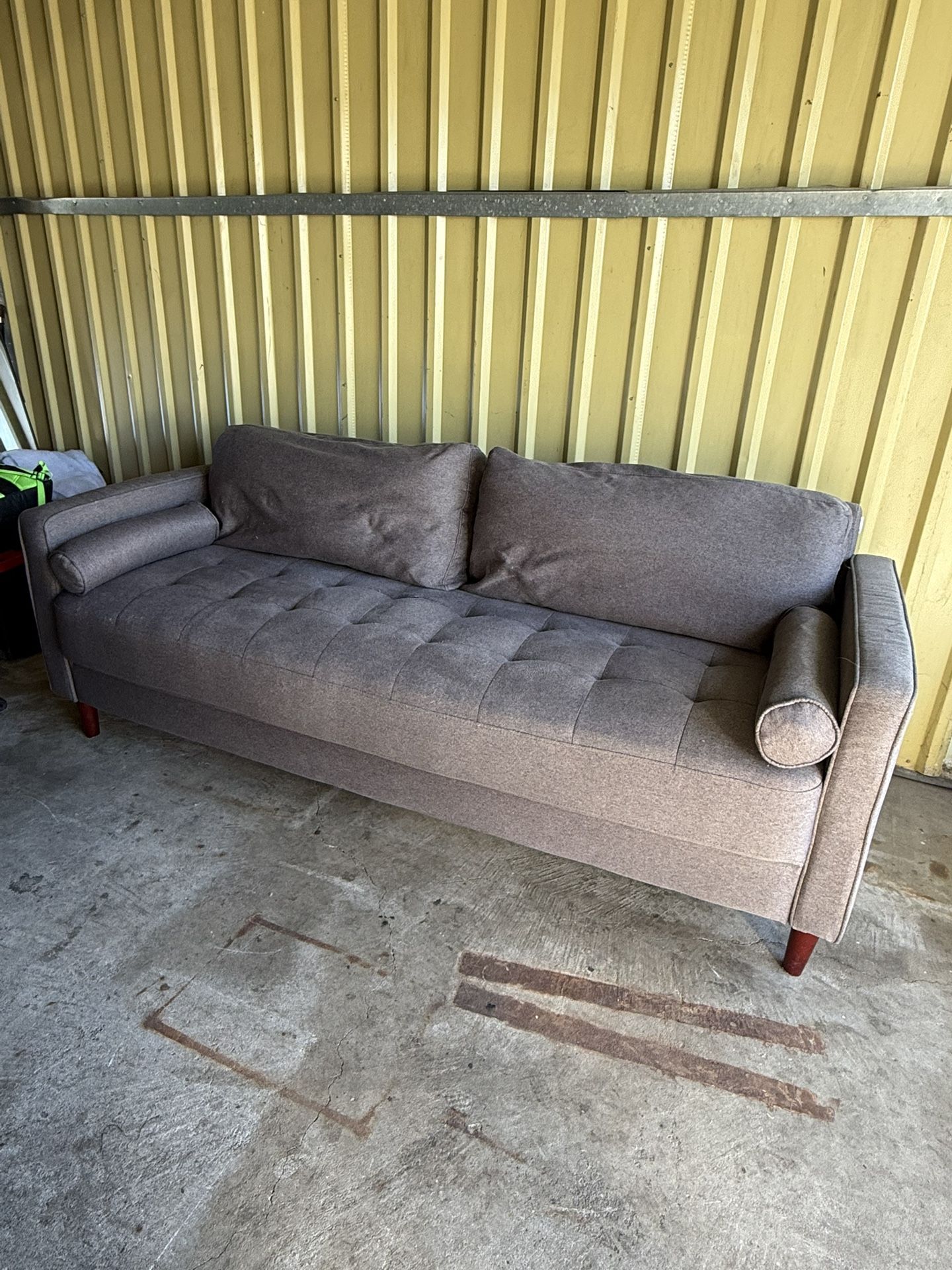 Free Delivery! MCM Grey Couch