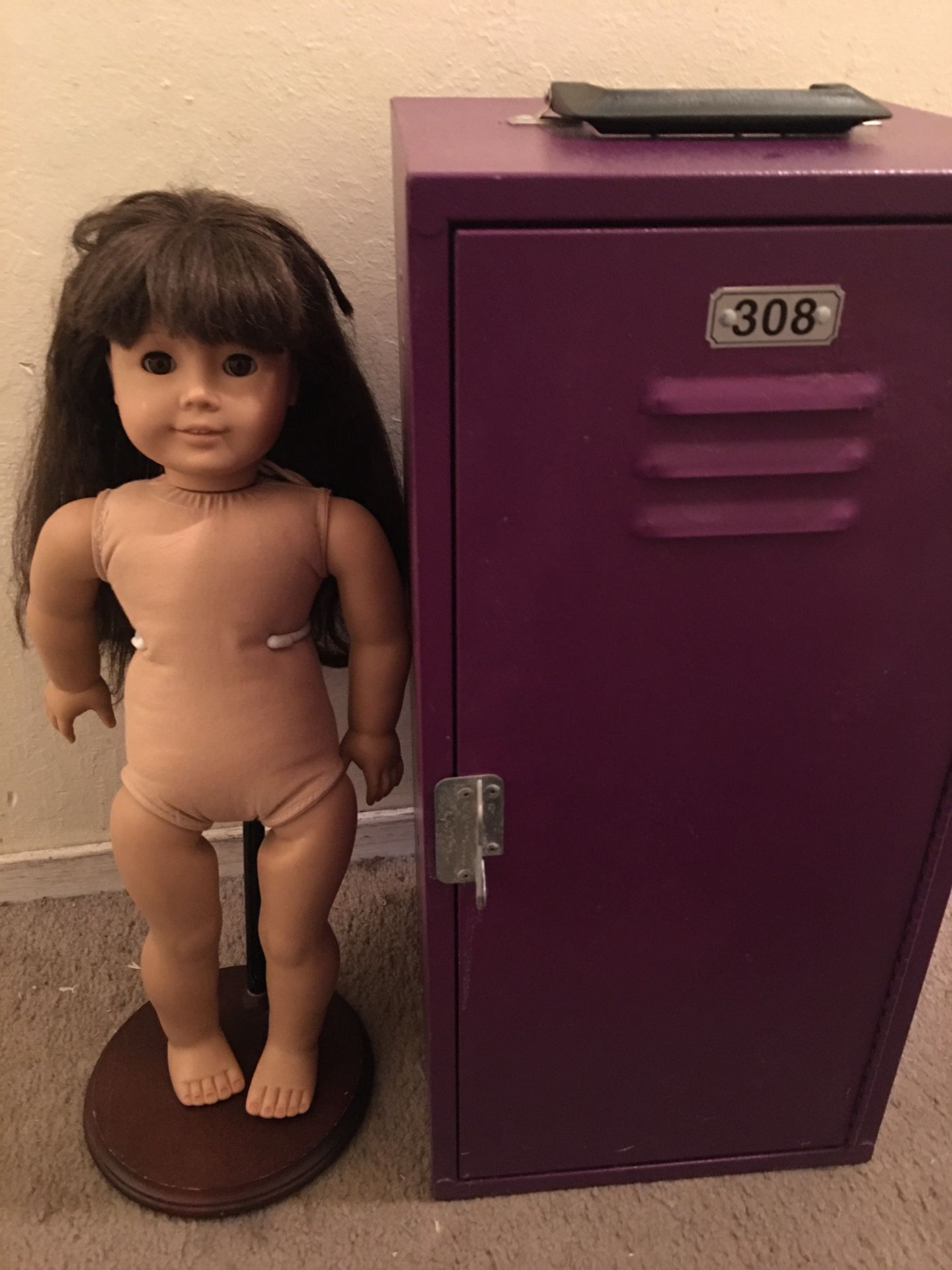 Vintage American Girl Doll & Locker