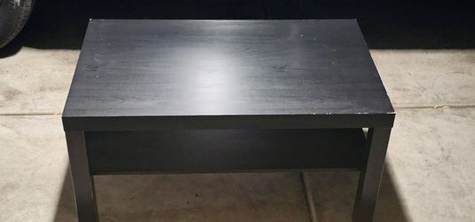 Black coffee table