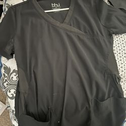 Black Scrub Tops