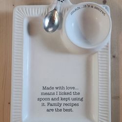 Mud Pie Family Recipe Chip N Dip Dish