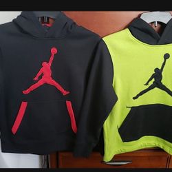 Boys Michael Jordan Hooded Stitched Sweatershirts Size Medium 10-12