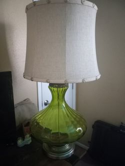 Emerald Antique Lamp