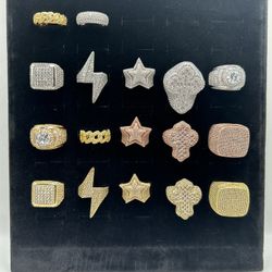 💎Premium Quality 💎 Iced Out Fashion Rings Size 8